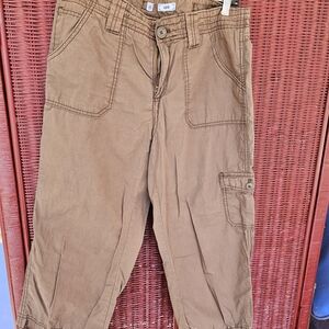 Brown Kids Cargo Pants